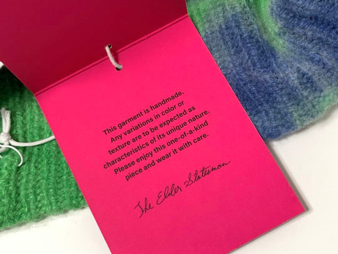 新品《 The Elder Statesman 》Watchman Beanie