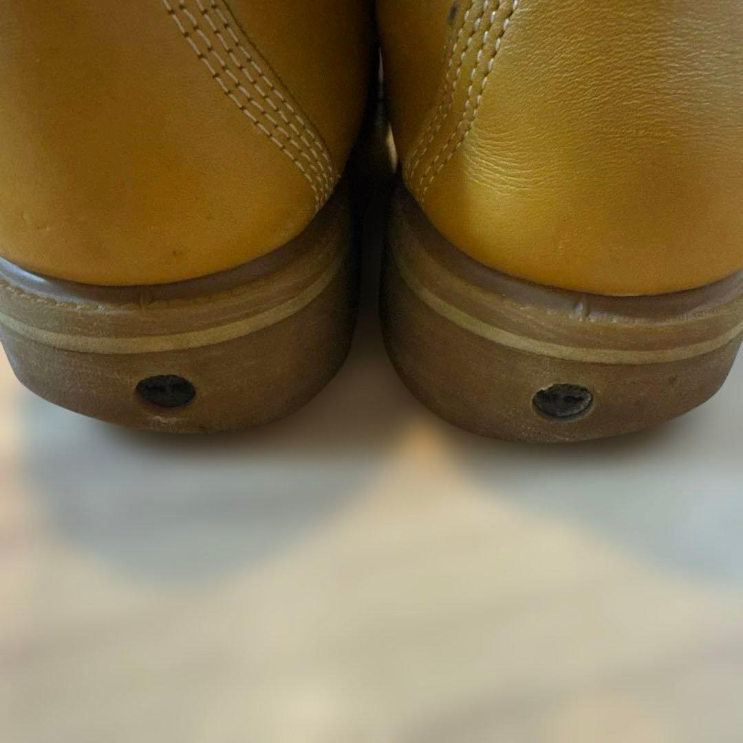 H*I様 Timberland イエローレザー ハイカットブーツ