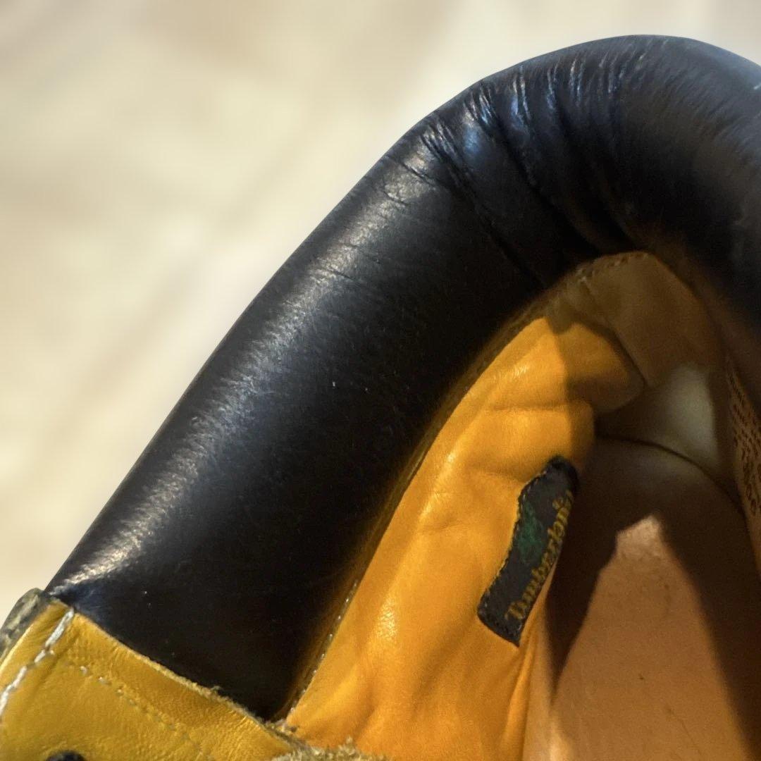 H*I様 Timberland イエローレザー ハイカットブーツ