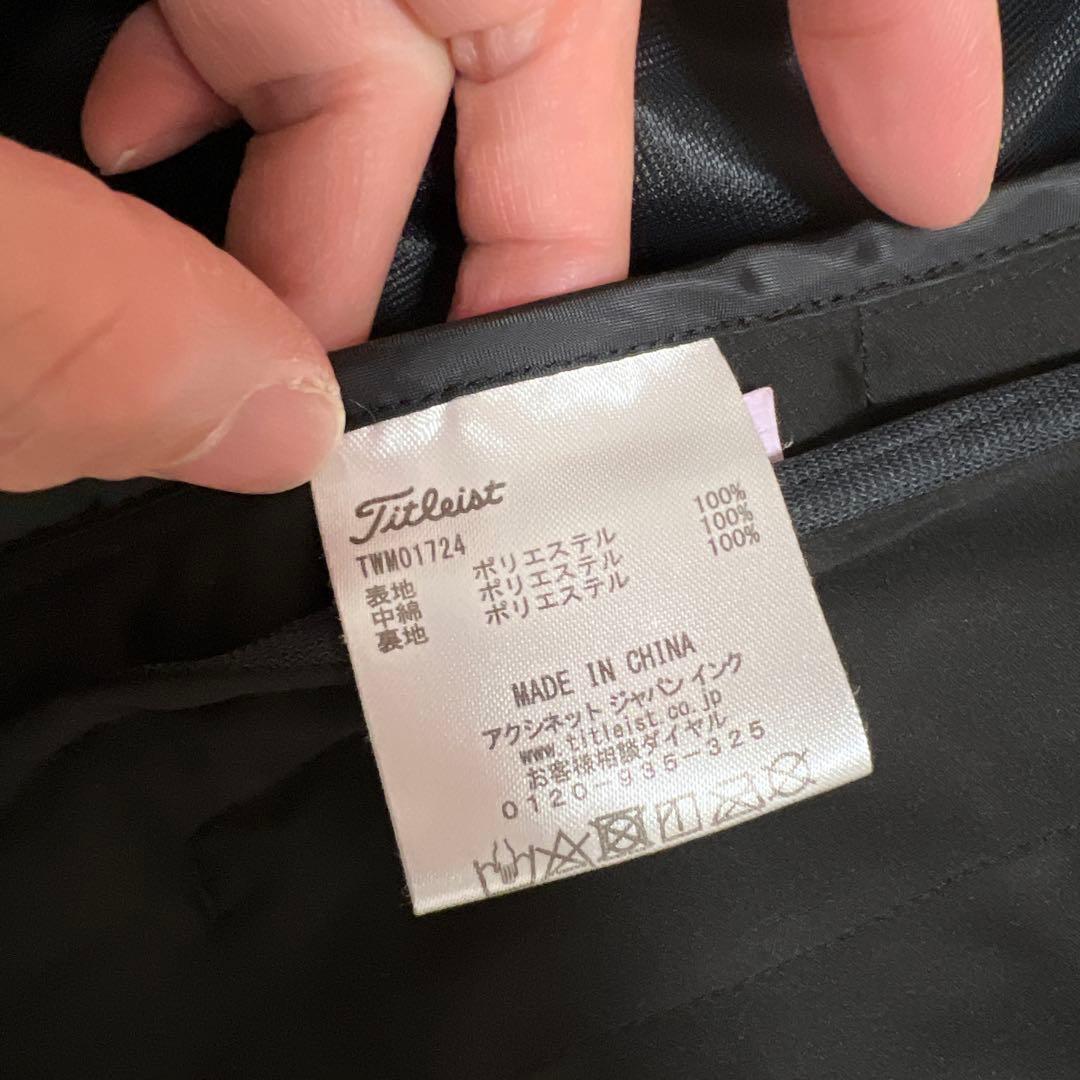 タイトリスト Titleist メンズ　ジャケット 黒　　　ゴルフウェア