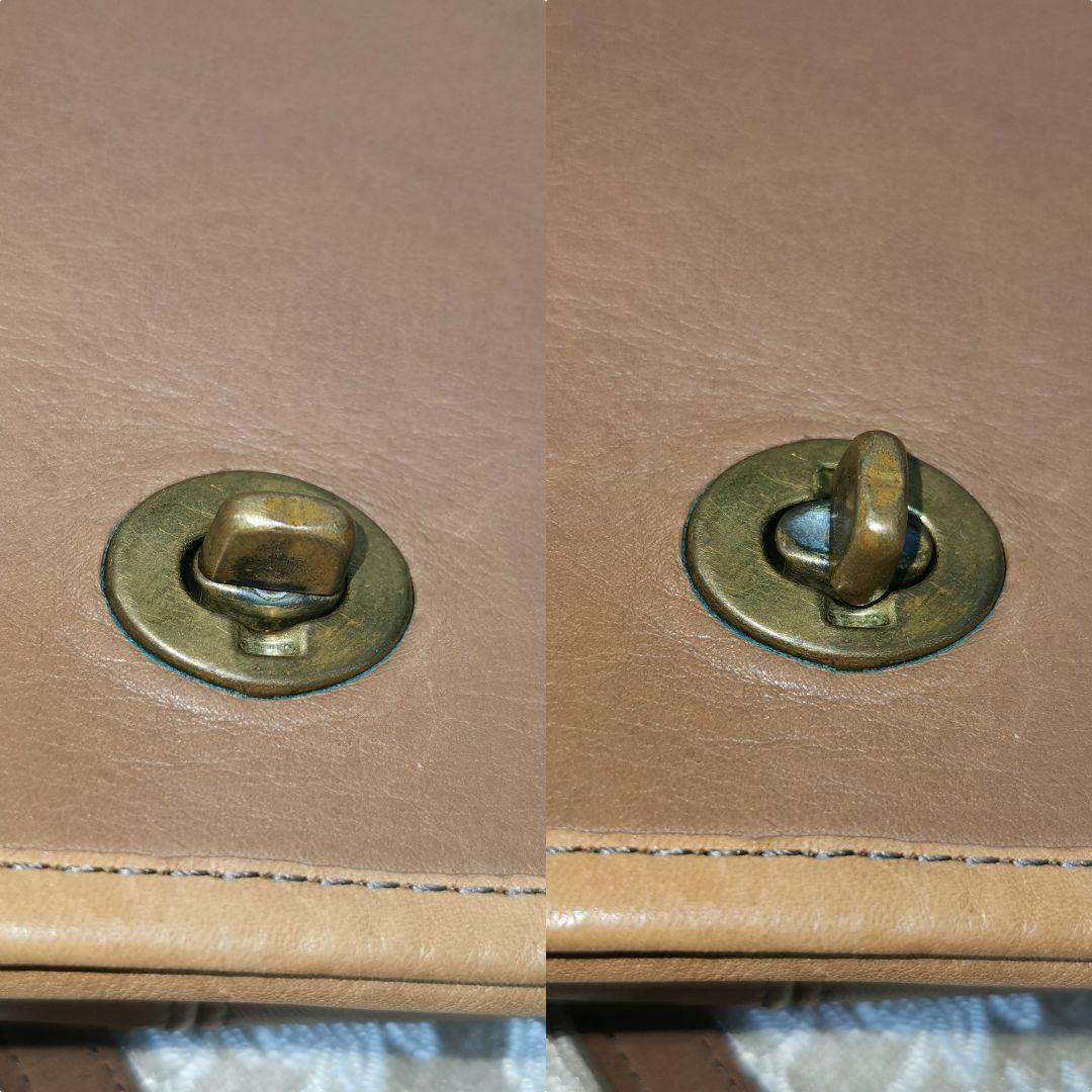 希少　オールド　コーチ　ショルダーバッグ　9326　USA製　牛革 B5 サイズ