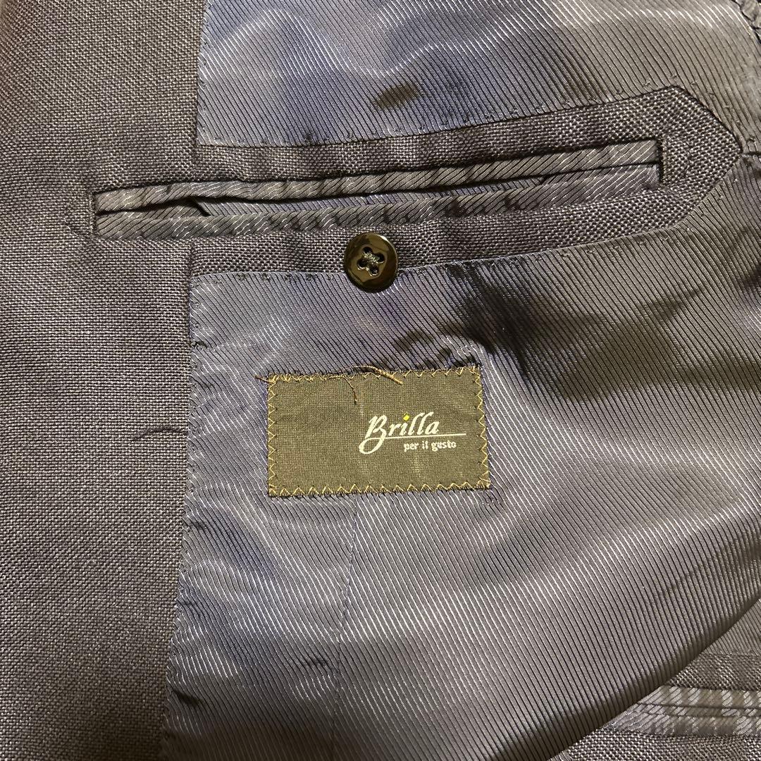 BEAMS ブリッラペルイルグスト ウールモヘアスーツ ドーメル 48