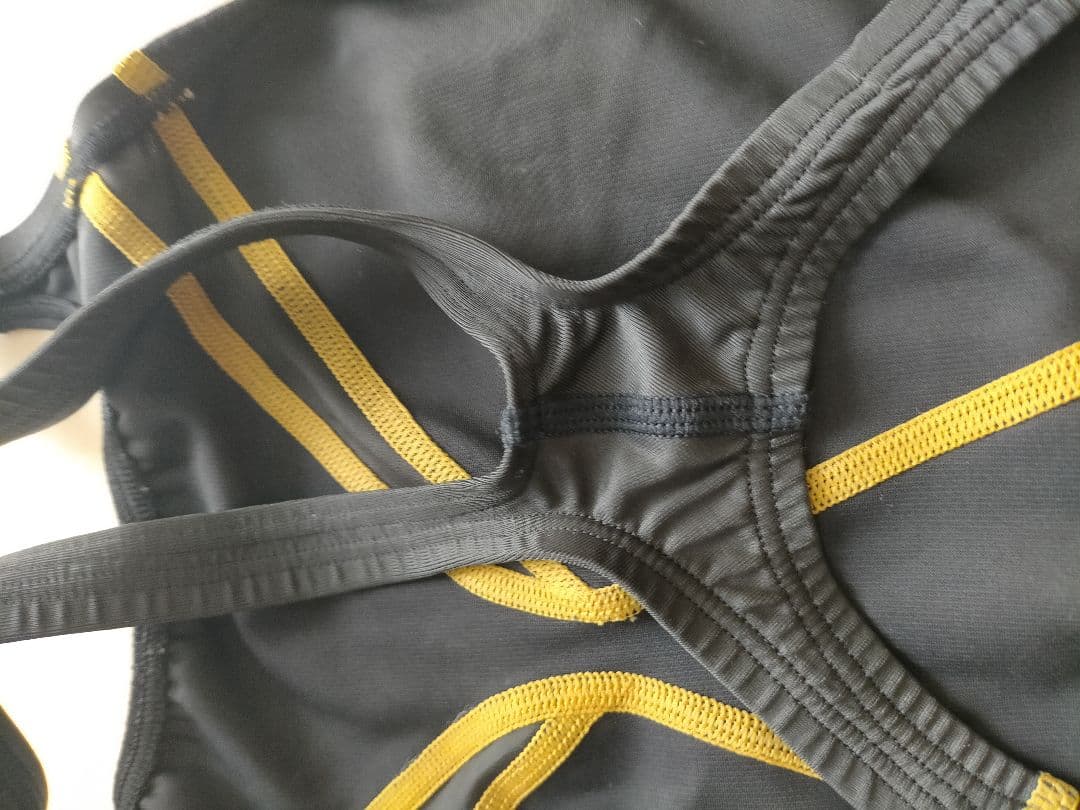 Speedo 競泳用水着 ブラック ゴールド