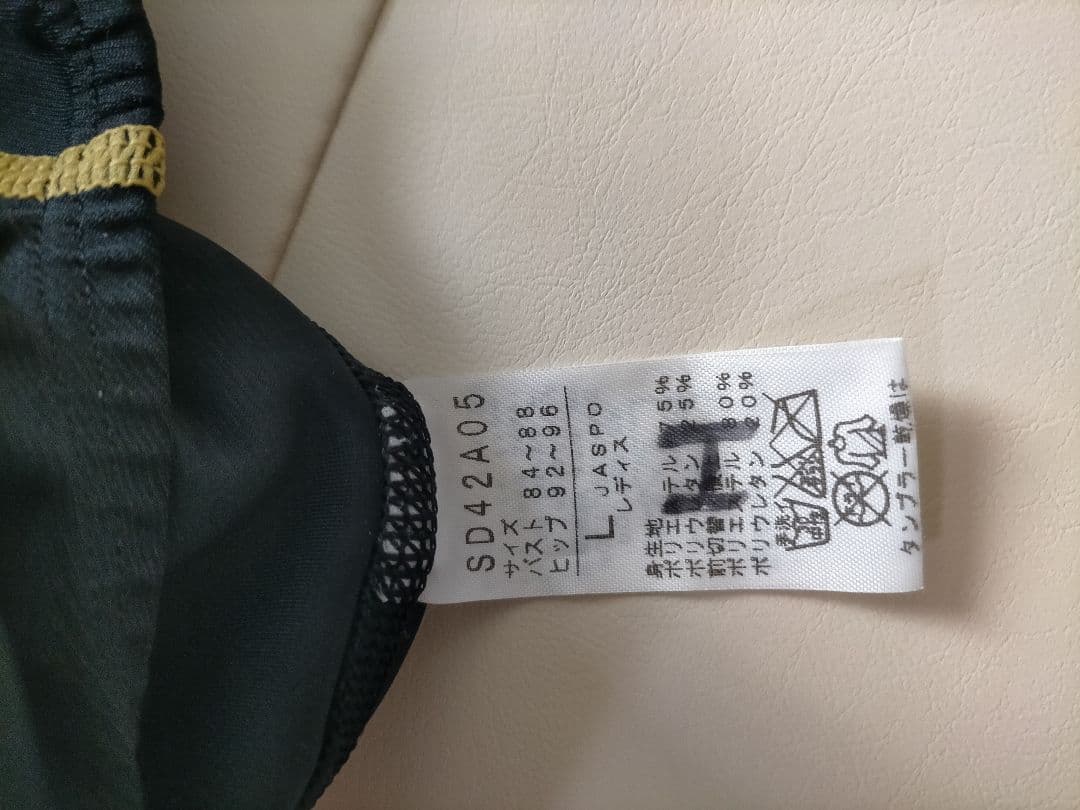 Speedo 競泳用水着 ブラック ゴールド