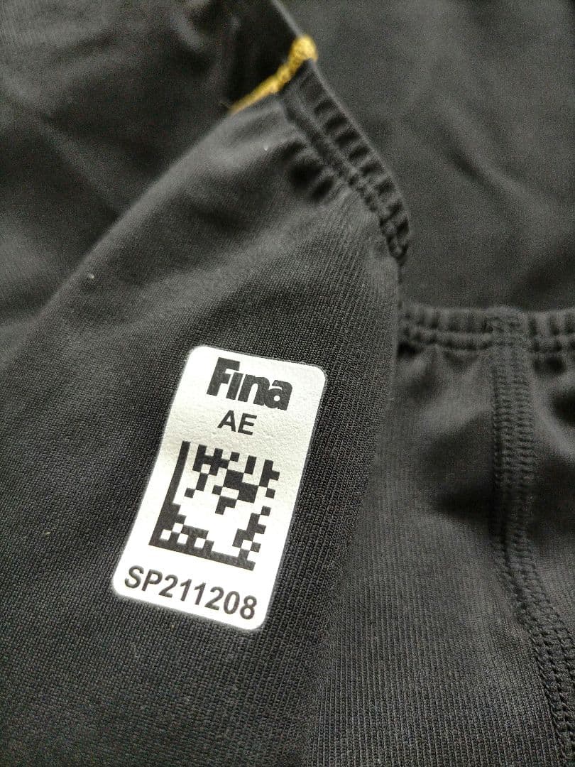 Speedo 競泳用水着 ブラック ゴールド