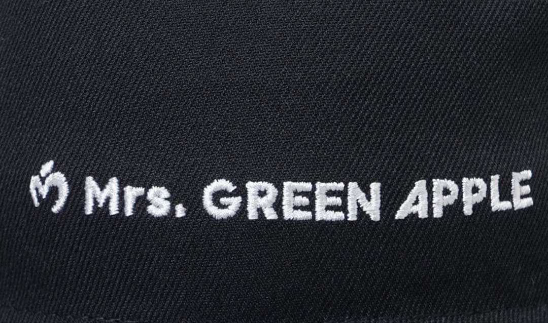 Mrs.GREEN APPLE NEW ERA® LOGO HAT \"NAVY\"