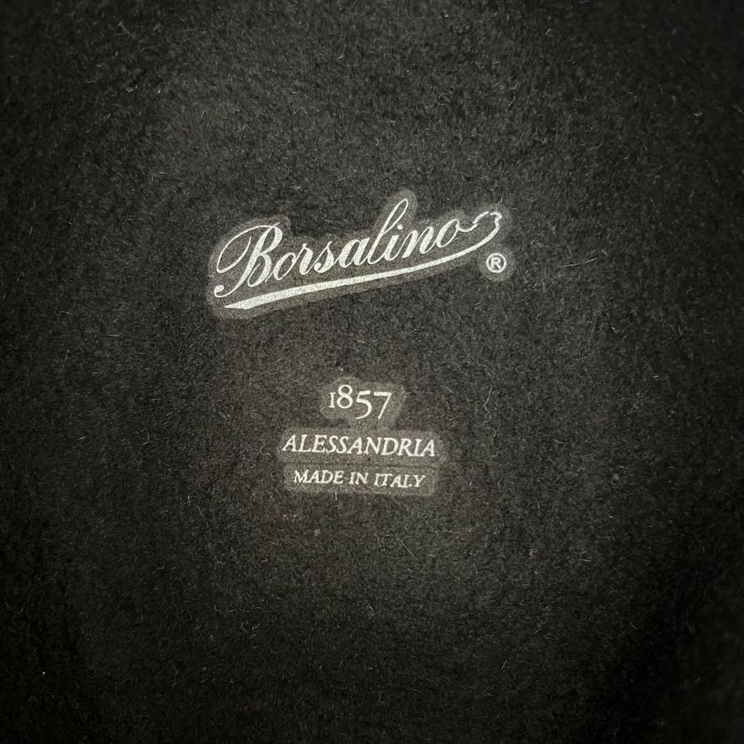 Borsalino　ボルサリーノ　ラビット　ハット　中折れALESSANDRIA