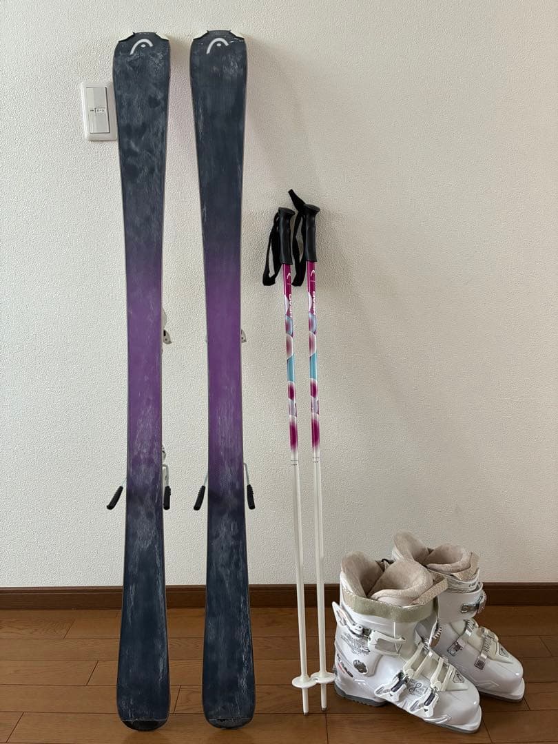 レディーススキーセット HEAD JOY 142 ブーツ 24cm-24.5cm