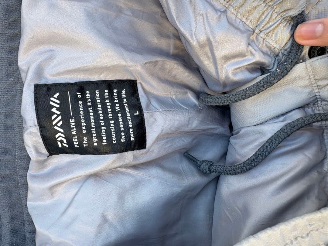 Daiwa ダイワ　ダウンセット上下　L