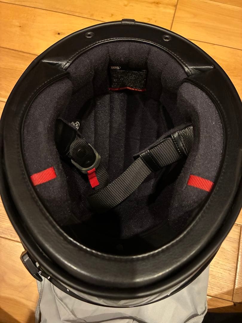 SHOEI Glamster バサルトグレー　Mサイズ　社外スモークシールド付き