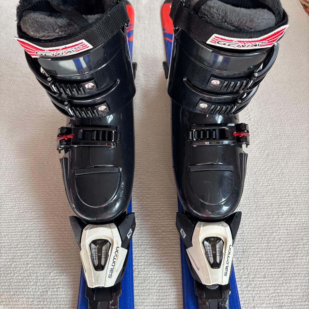 Salomon スキー 120cm ブーツ 23cm 5点セット