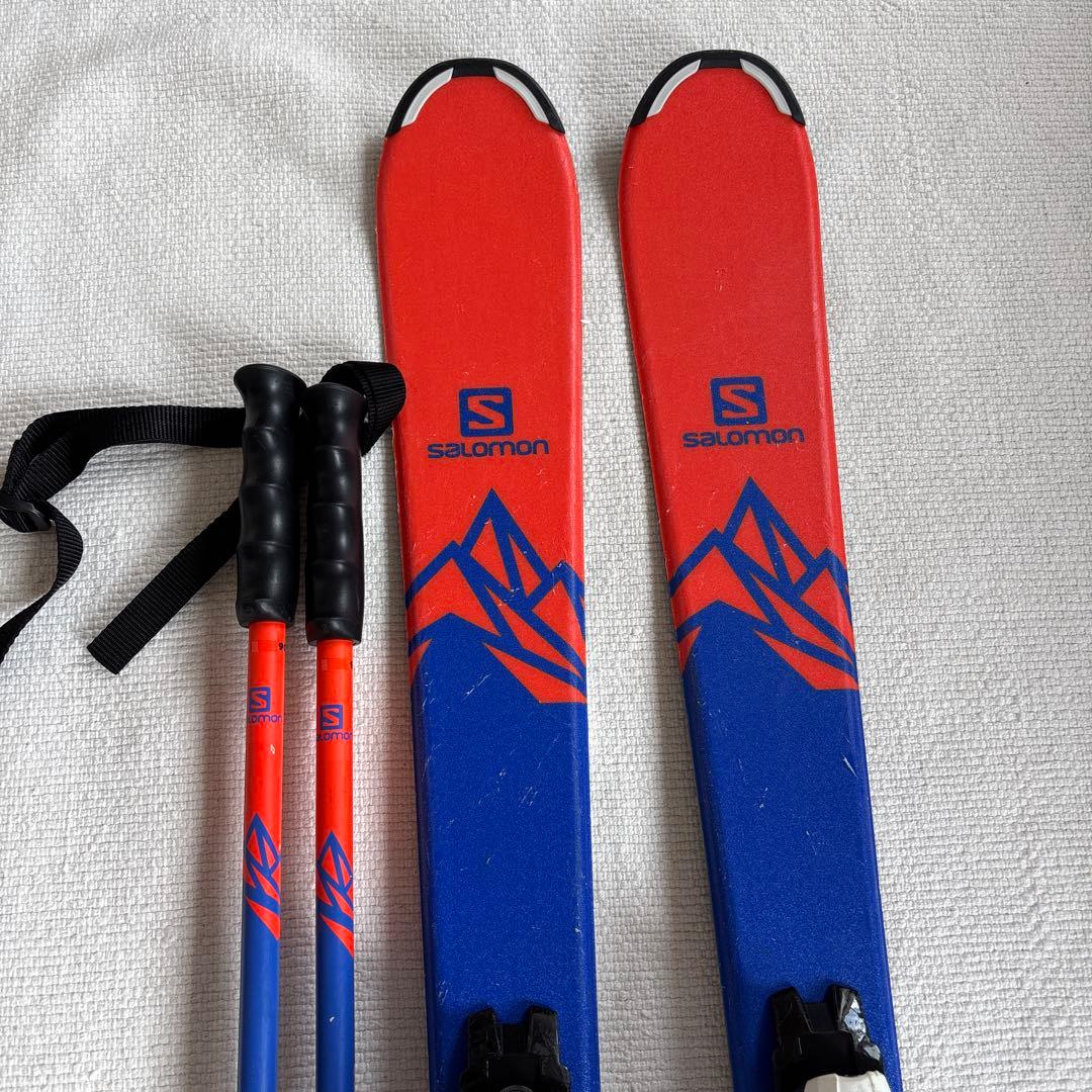 Salomon スキー 120cm ブーツ 23cm 5点セット