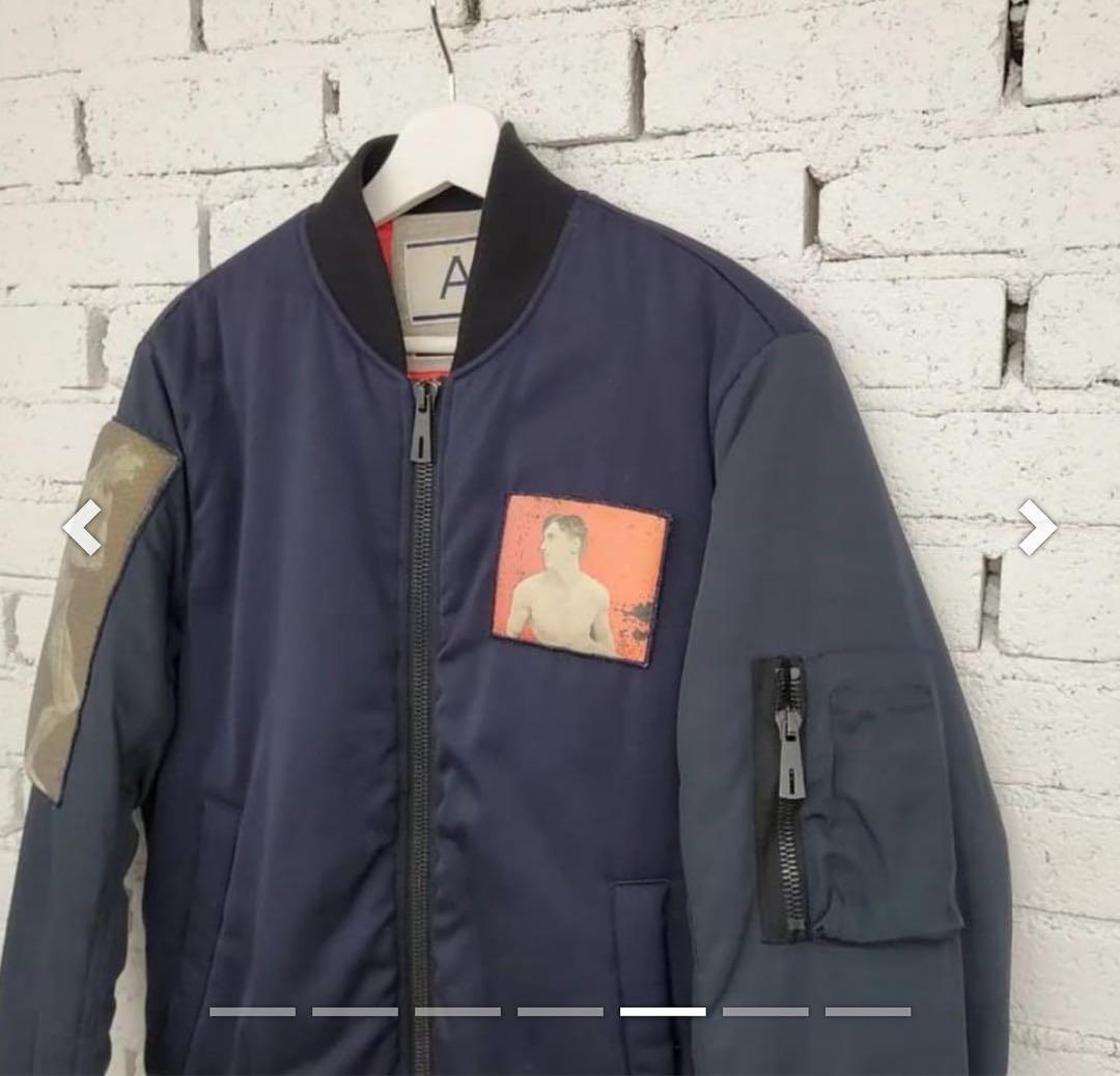 【超希少】ANDREA POMILIO MA-1ジャケット44size【激レア】