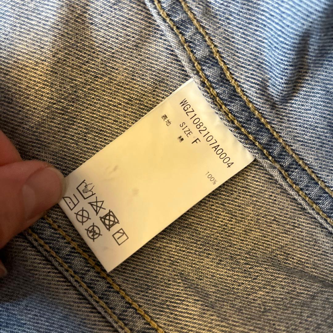 ウィムガゼット　デニムジャケット　Ｇジャン