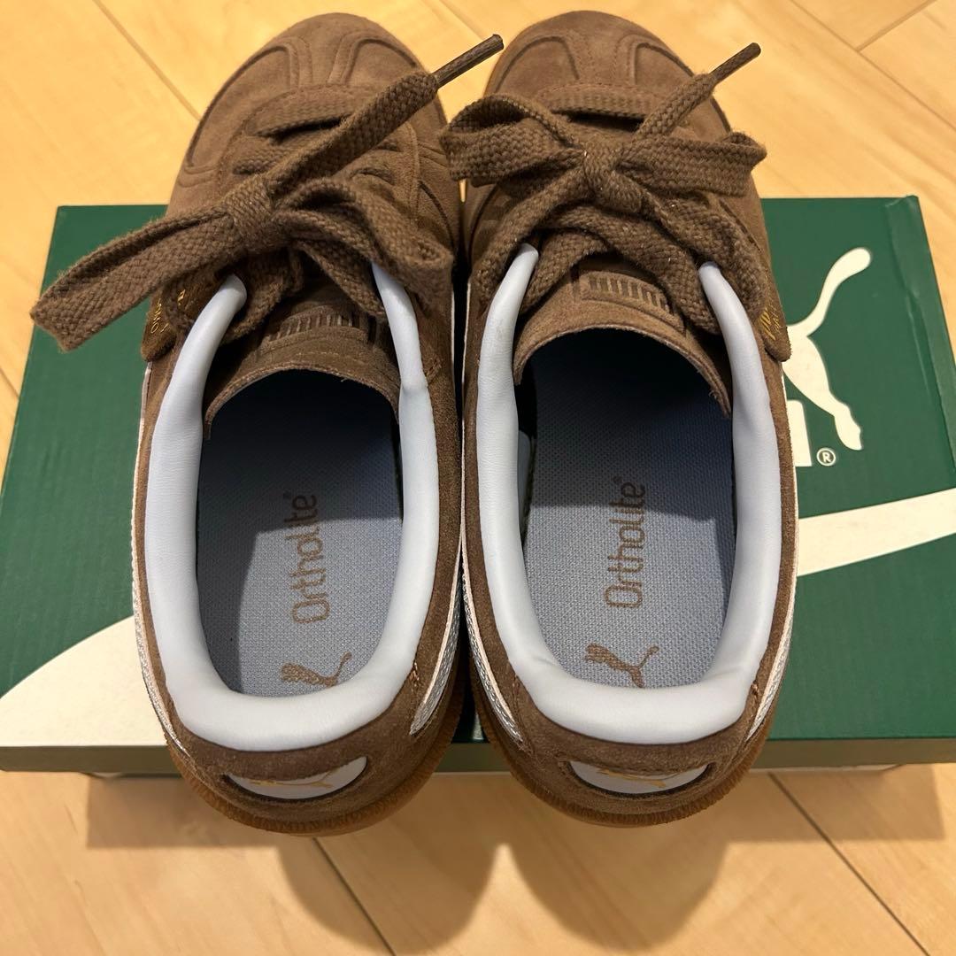 【美品】PUMA パレルモ スニーカー 24.5cm PALERMO