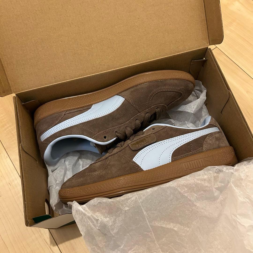 【美品】PUMA パレルモ スニーカー 24.5cm PALERMO