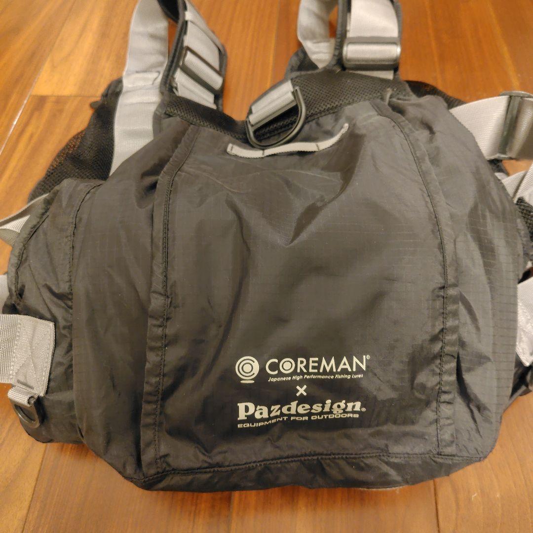 Coreman x Pazdesign スーパーライトベスト ブラック