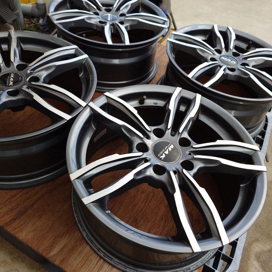 BMW3シリーズホイールセット！F30、F31、F34　MAK LUFT FF①