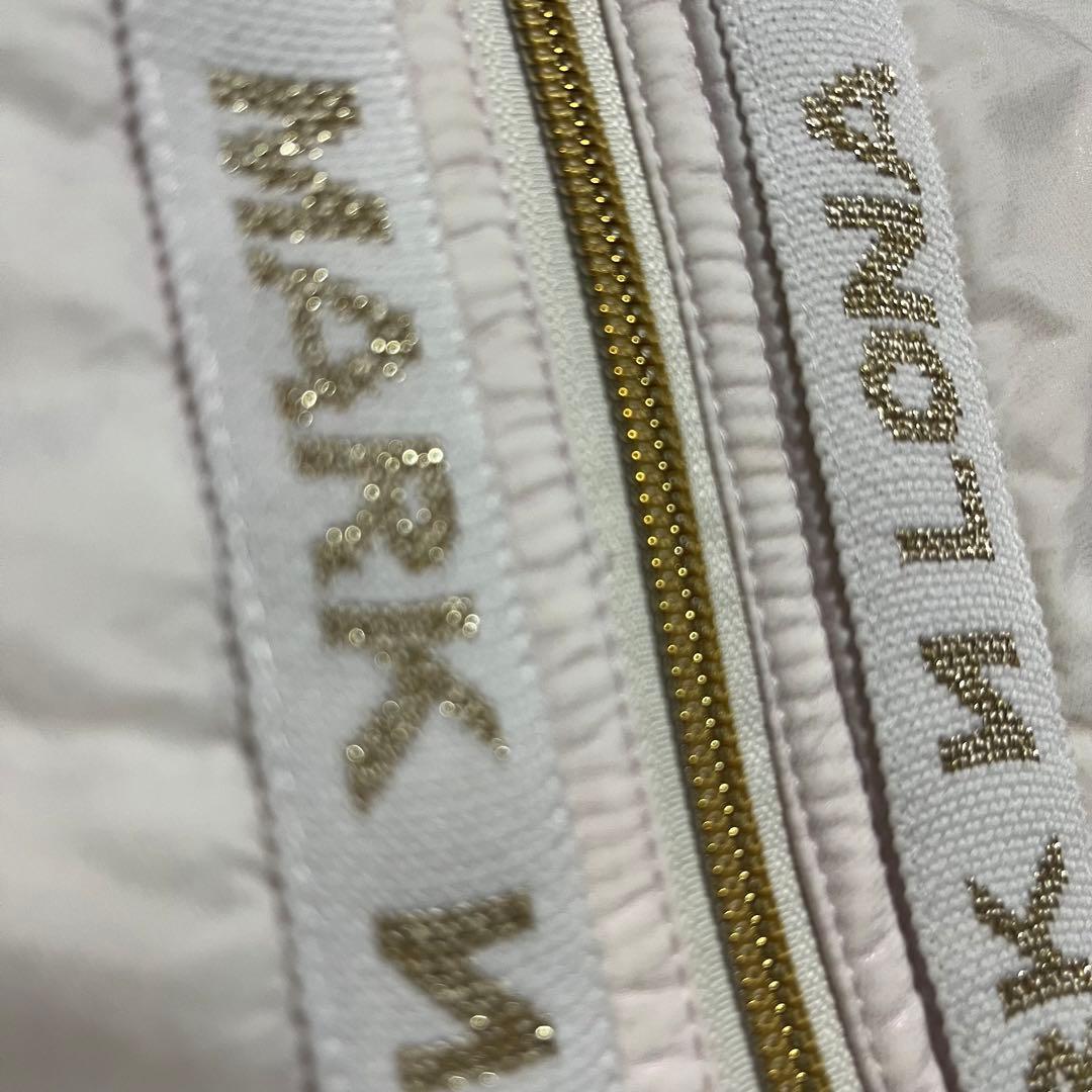 MARK&LONA ハイブリッド ダウン フリース 切り替え ジャケット スカル