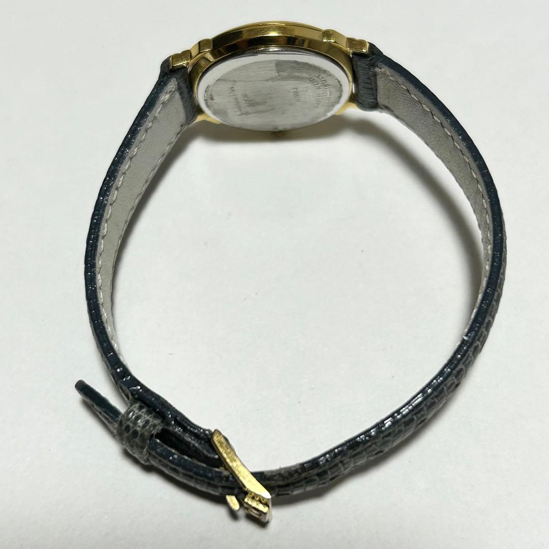 稼働/新品電池 ディオール Dior デイト ラウンド 白文字盤 腕時計