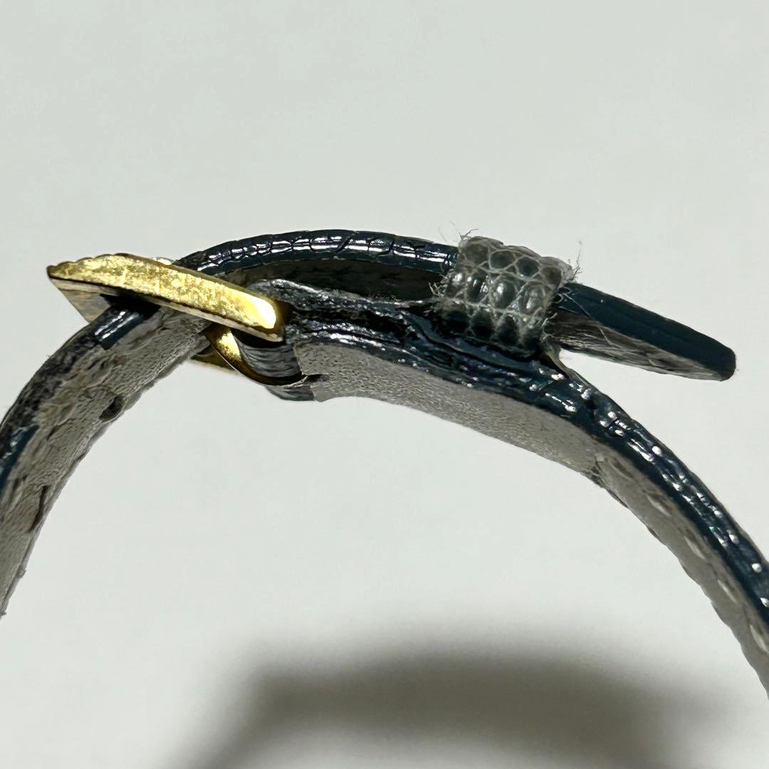 稼働/新品電池 ディオール Dior デイト ラウンド 白文字盤 腕時計