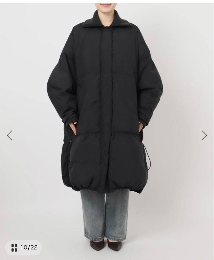 Hella/ヘラ　別注HIGHNECK BATTING コート　ダウンジャケット