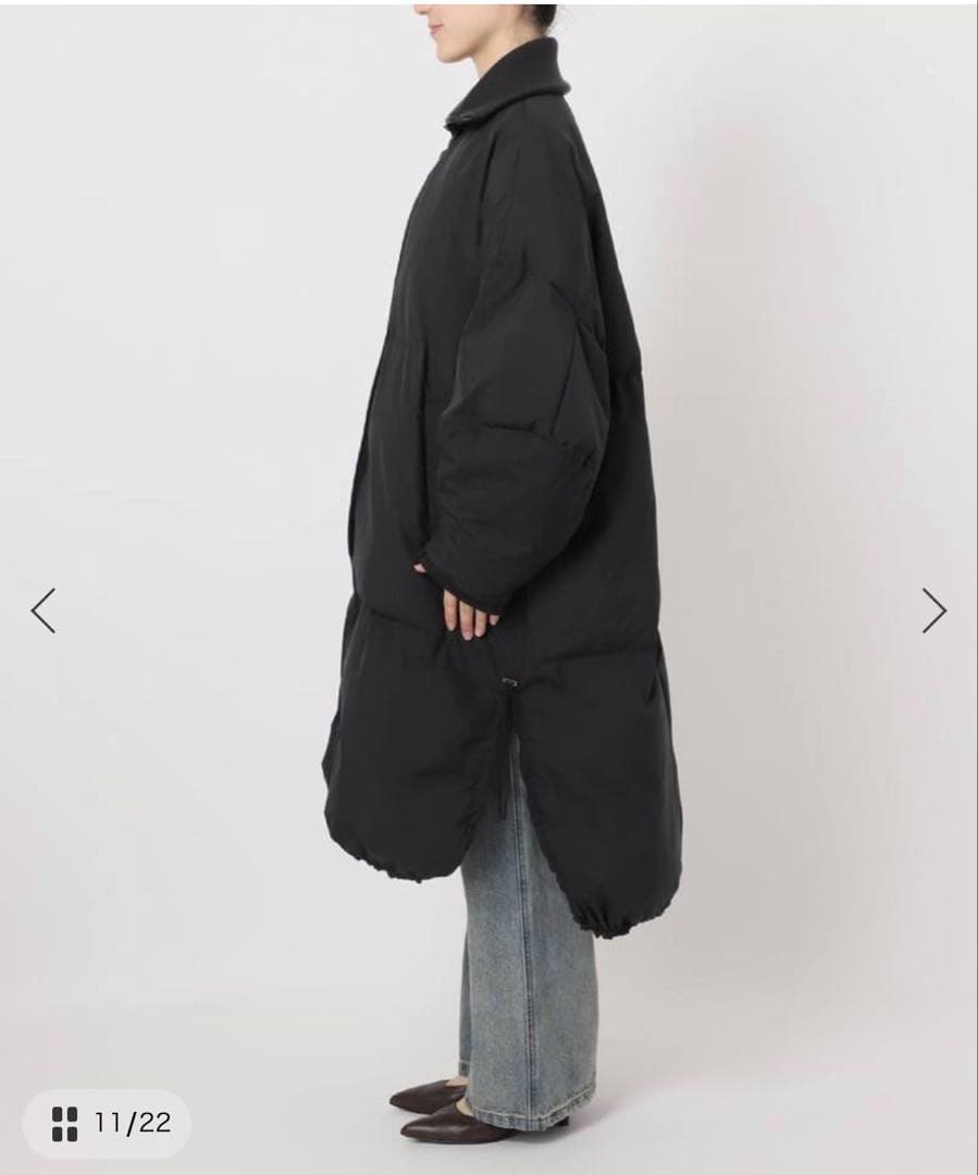 Hella/ヘラ　別注HIGHNECK BATTING コート　ダウンジャケット