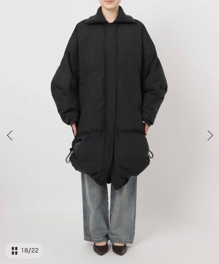 Hella/ヘラ　別注HIGHNECK BATTING コート　ダウンジャケット