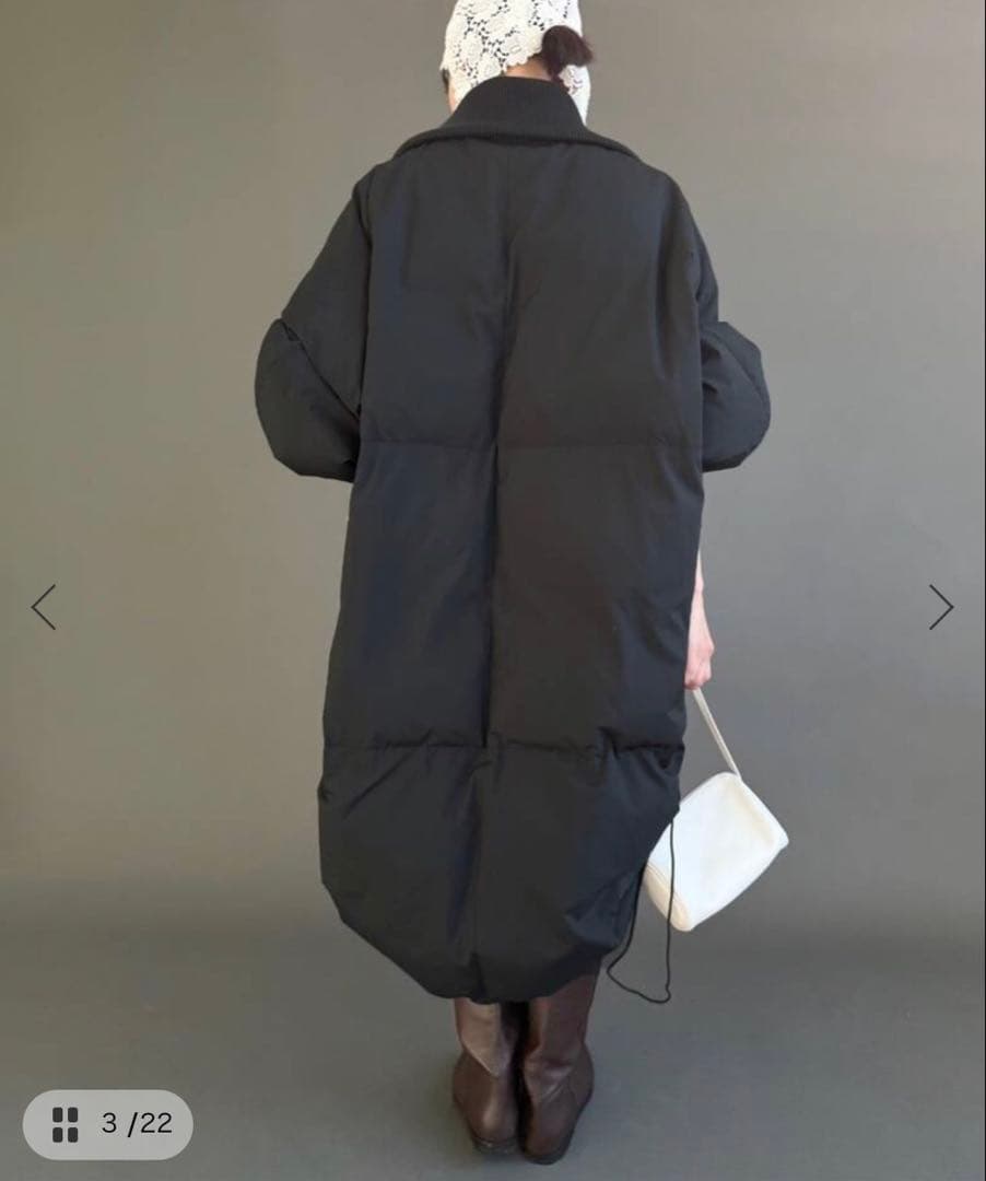 Hella/ヘラ　別注HIGHNECK BATTING コート　ダウンジャケット