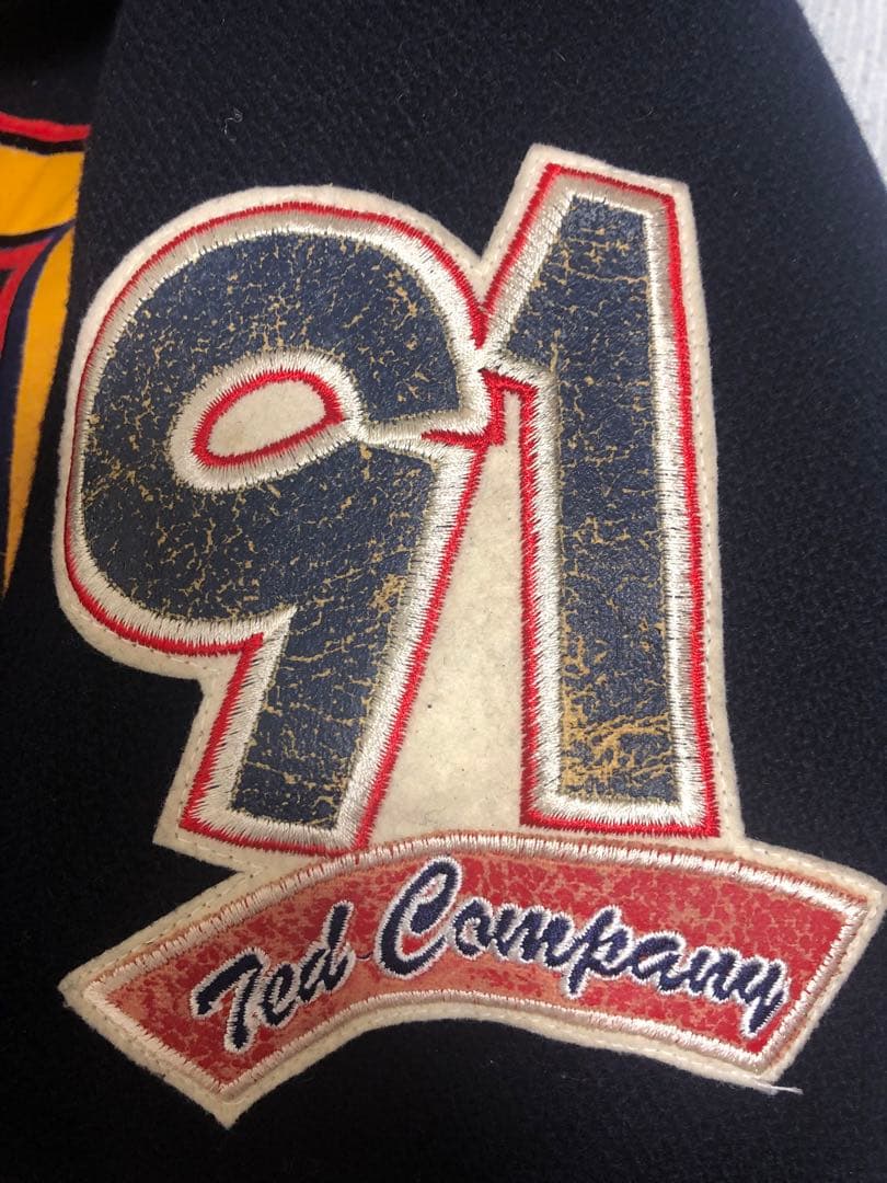 Tedman's スタジャン ネイビー 40