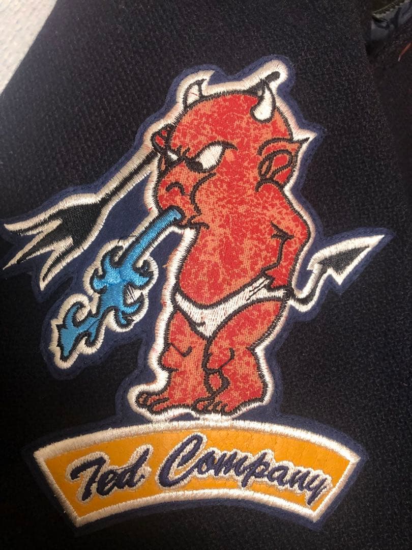 Tedman's スタジャン ネイビー 40