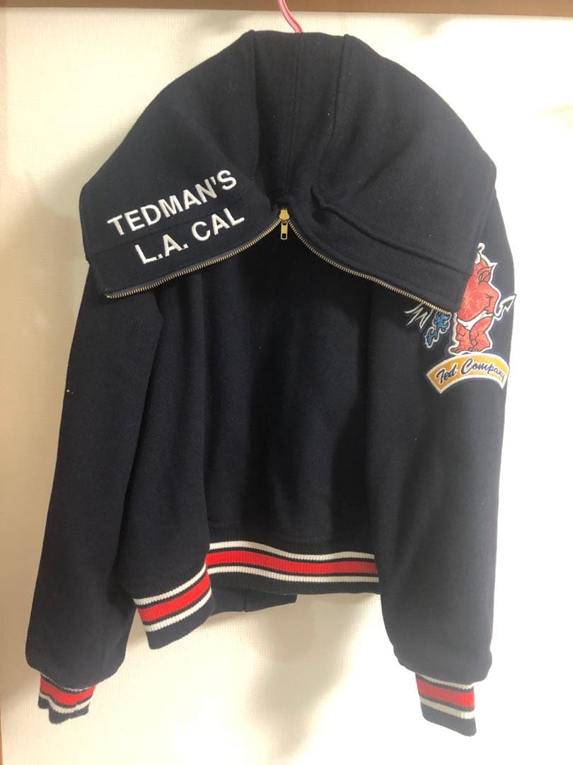 Tedman's スタジャン ネイビー 40