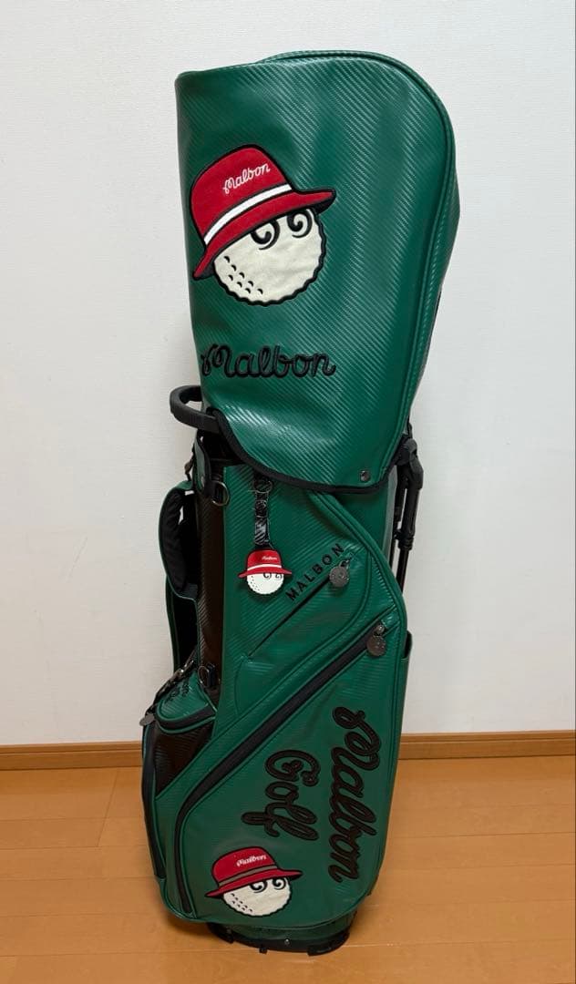 Malbon Golf キャディバッグ と ヘッドカバー(クラブは含みません)