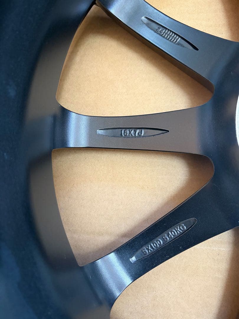 【値下げ交渉可】SCHNEIDER 18インチ　アルミホイール2本