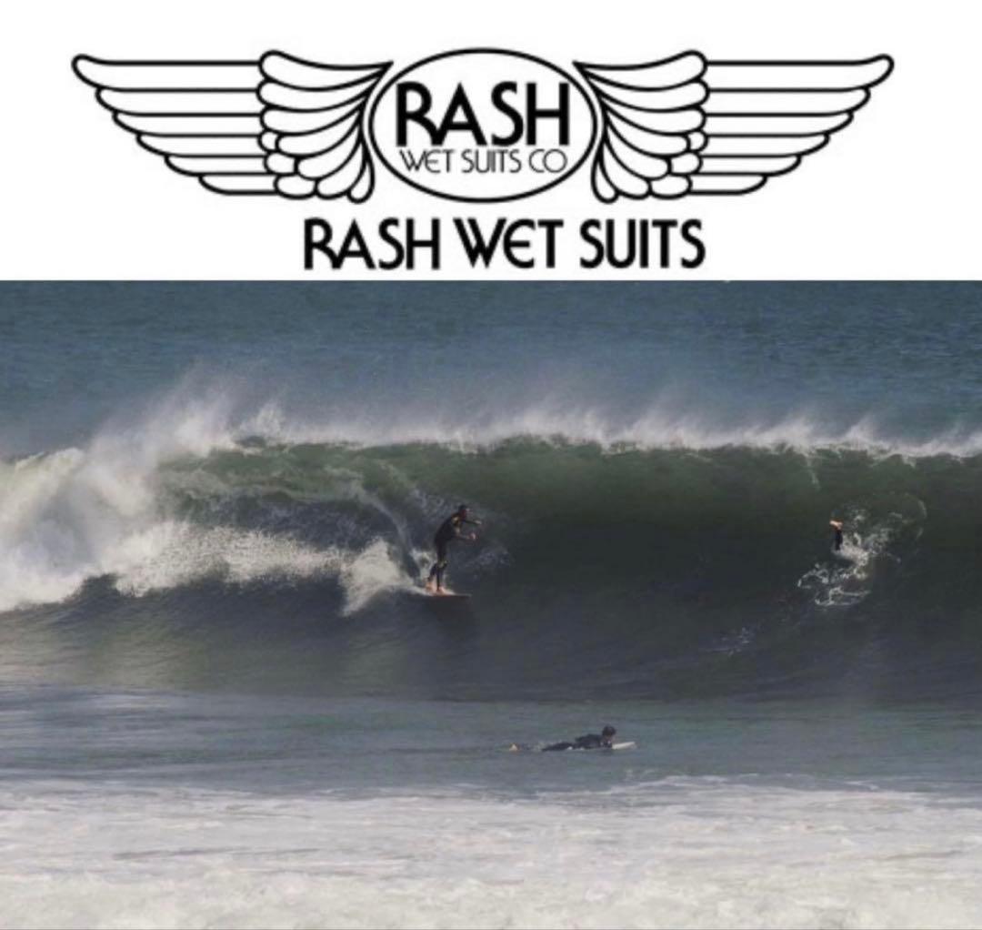 ✳️美品★RASH★5×3mmセミドライ★L〜XL位★高級裏起毛★信頼の国産品