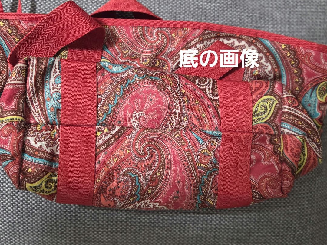 【希少】エトロ ETRO ナイロン トートバッグ 軽量 ペイズリー※内側ペン跡有