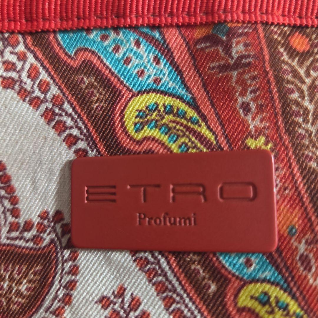 【希少】エトロ ETRO ナイロン トートバッグ 軽量 ペイズリー※内側ペン跡有
