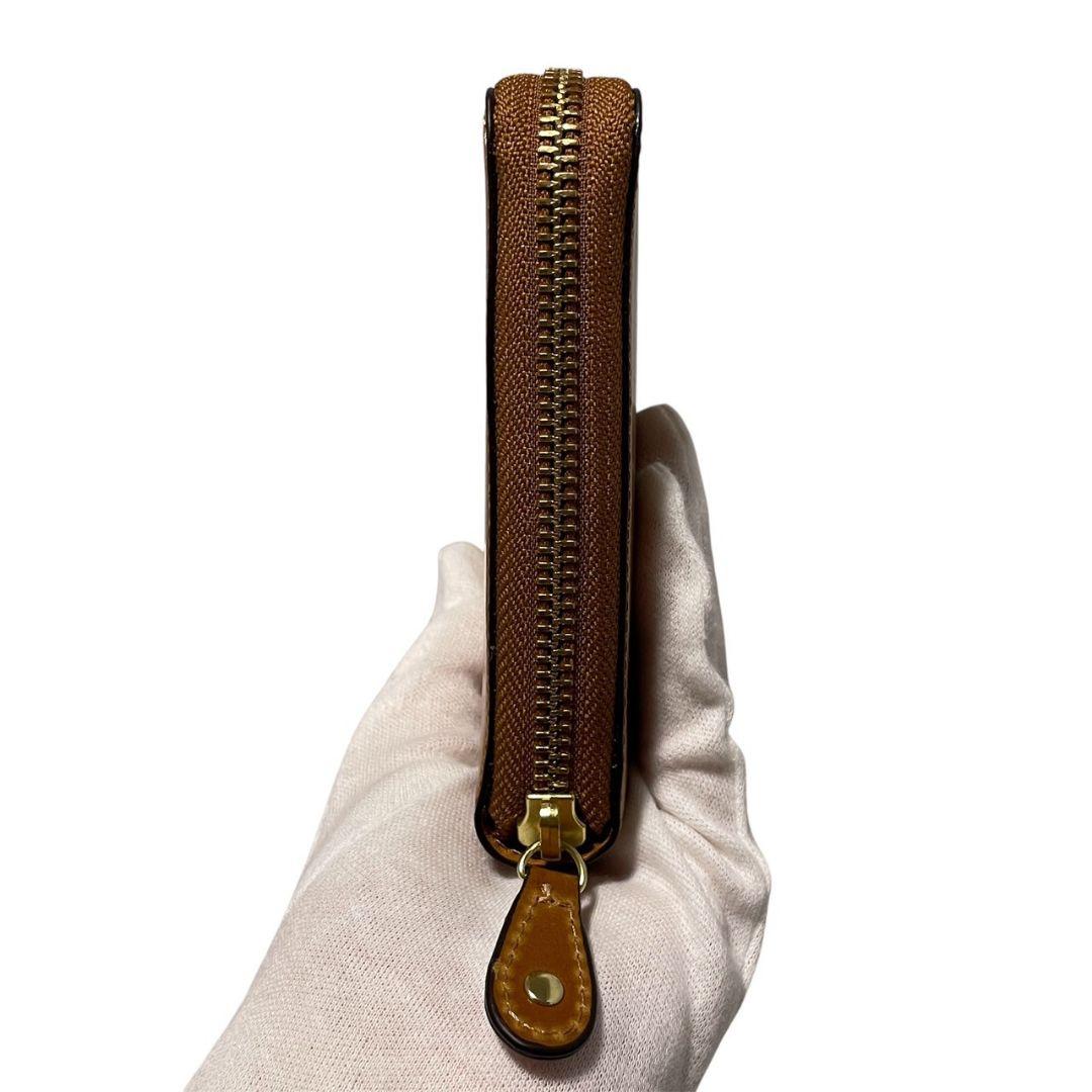 【新品】ROCADO ロカド シェルコードバン 二つ折り財布 馬革 ブラウン