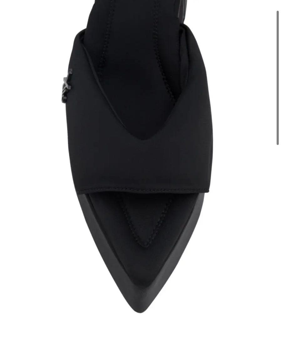 YELLO TOKYOBLACK CHUNKYHEEL SANDALS Sサイズ