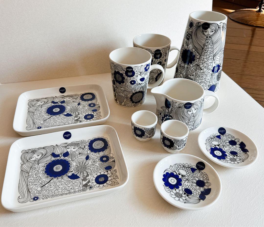 新品未使用 アラビア（パストラーリ）10点　Arabia PASTORAALI