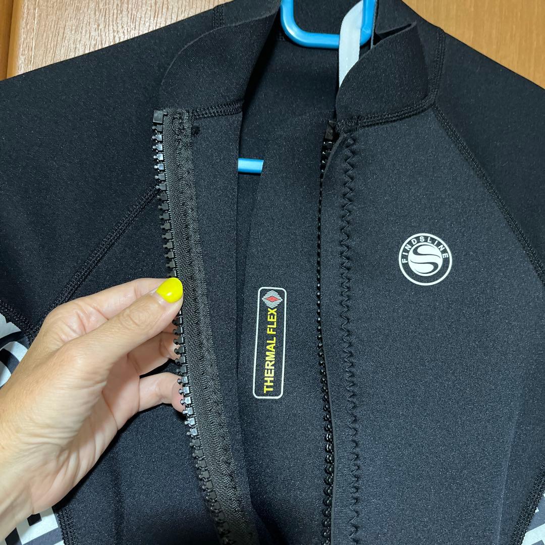 【再値下げ】新品タグ付きレディースタッパーウエットパンツ上下セットLサイズ2mm