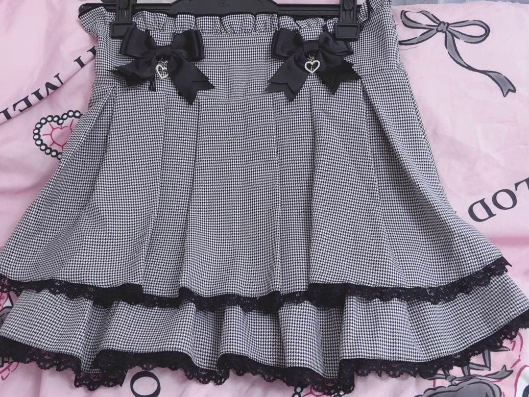 MARS もえにゃコラボ 2弾フリルリボンスカパン（スカート）