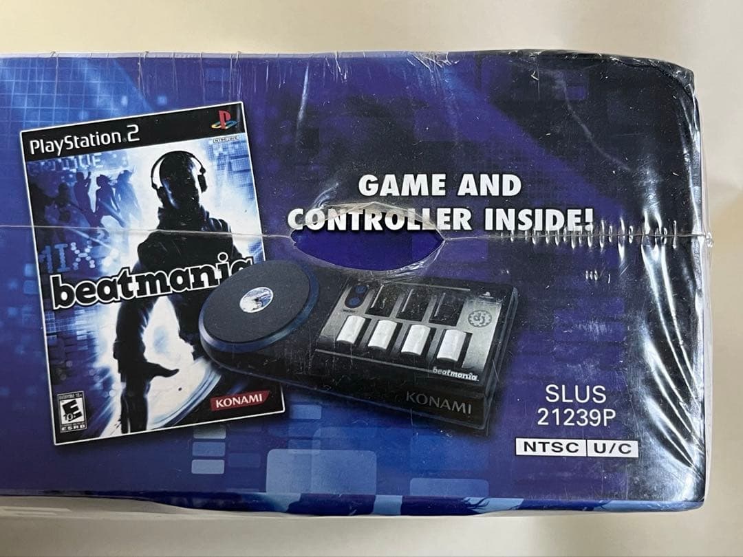 【新品】【希少】beatmania w controller【US盤】【PS2】