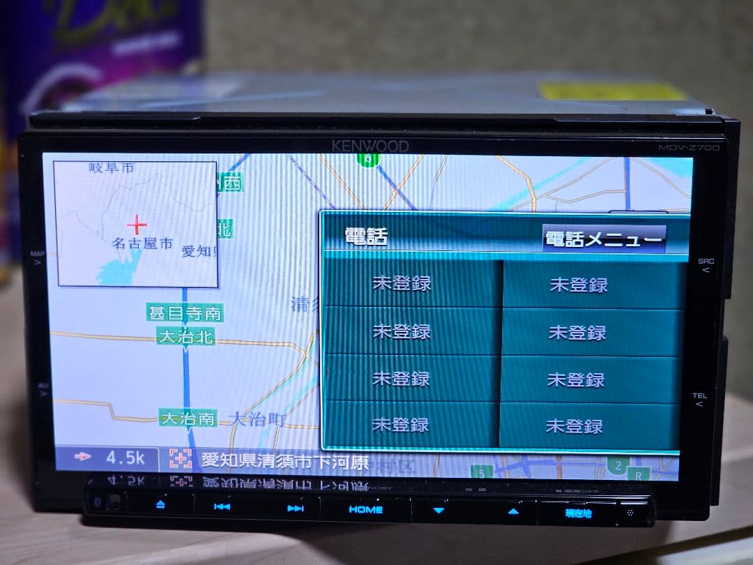 KENWOOD MDV-Z700 カーナビ Bluetoothユニット