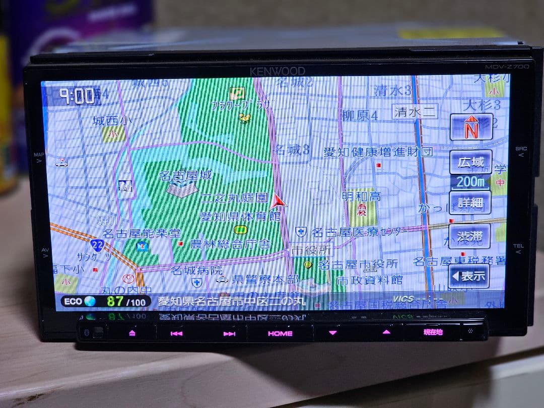 KENWOOD MDV-Z700 カーナビ Bluetoothユニット