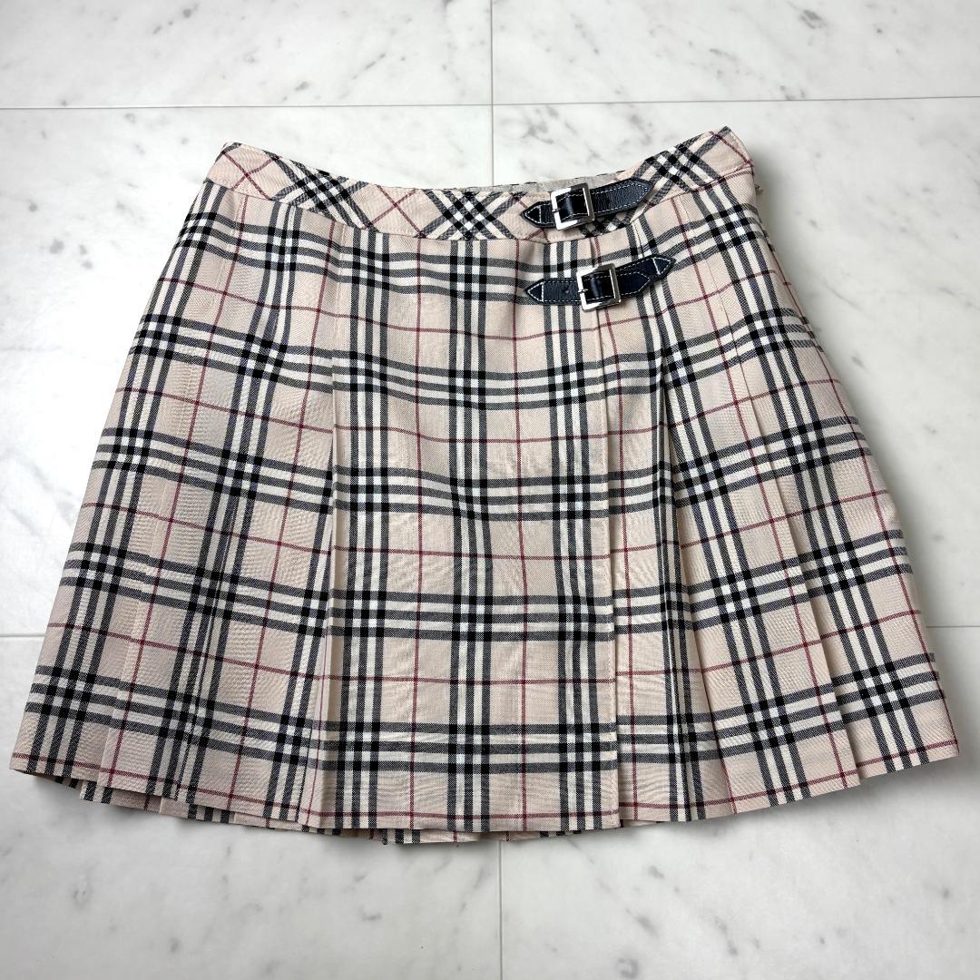バーバリーロンドン 130 ジャケット シャツ リボン スカート ノバチェック