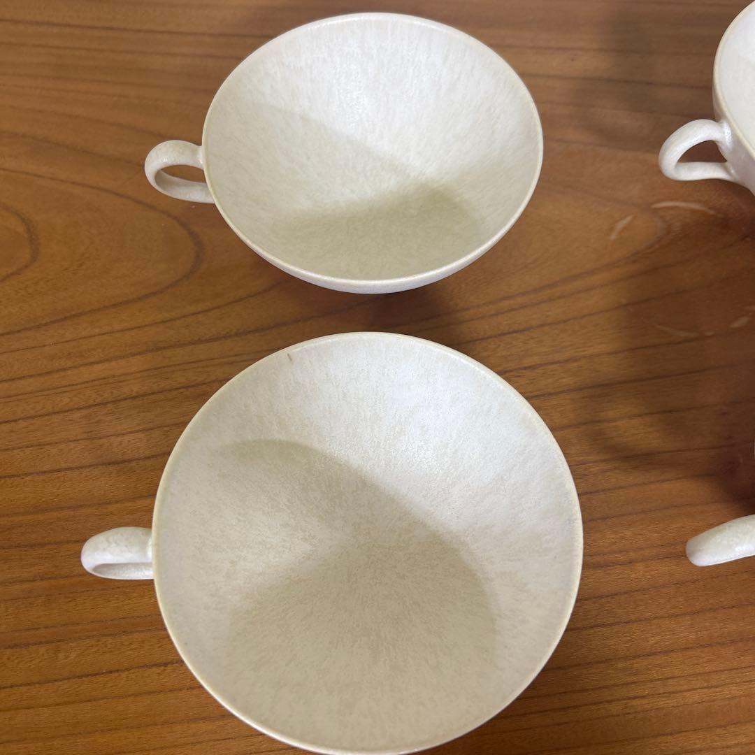 【美品】佐野元春　toharu 藍白　スープカップ　ボウル 4点セット売り