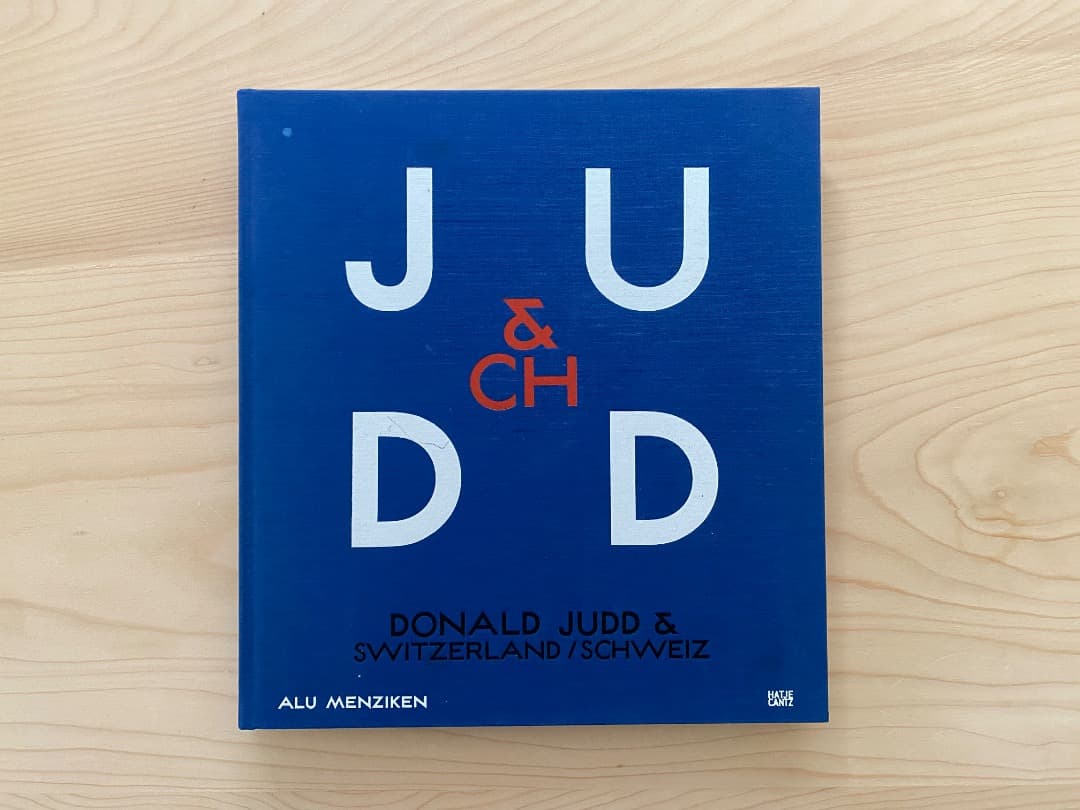入手困難　JUDD & CH ドナルド・ジャッド & スイス