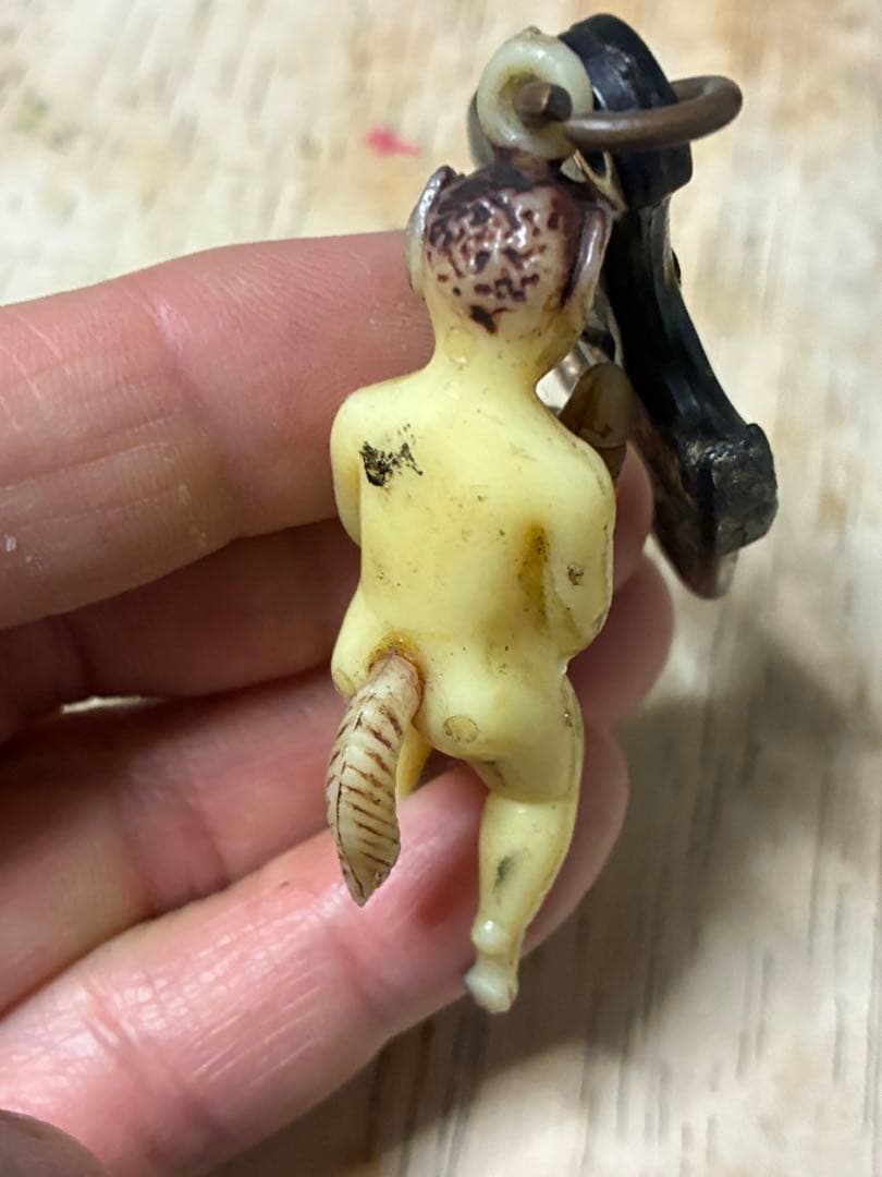 ビンテージ　デビル　悪魔　スカル　ミッドセンチュリー インダストリアル　レトロ