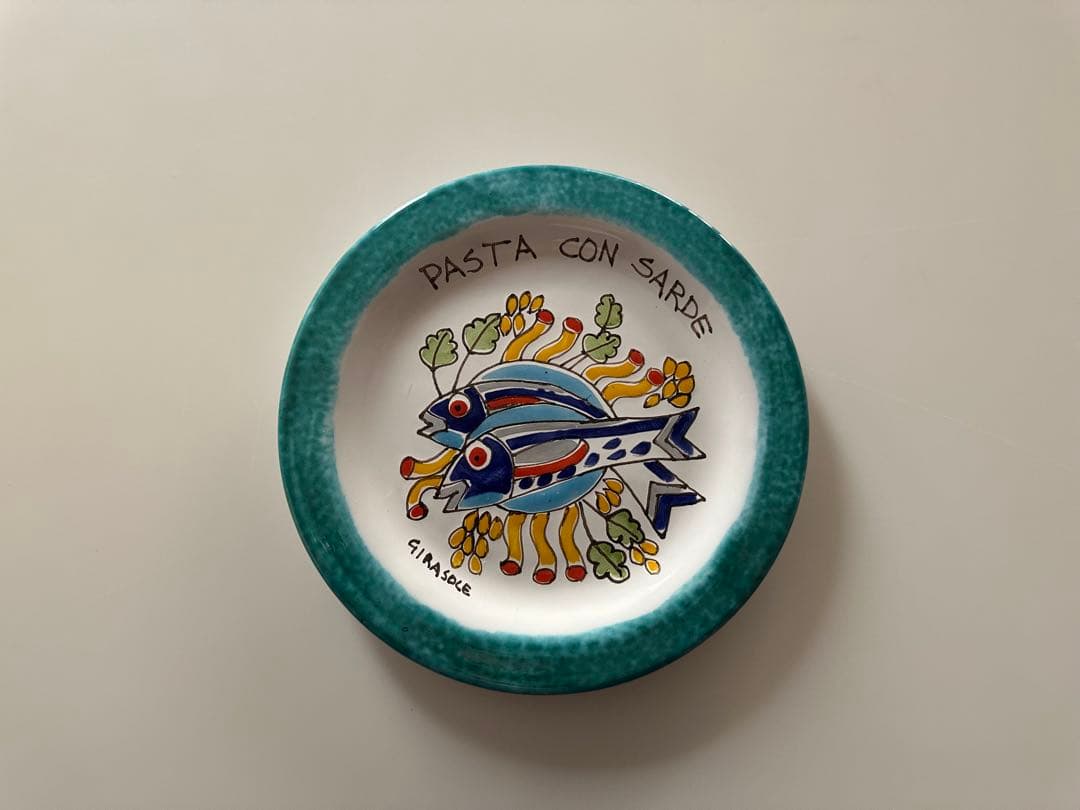 イタリア　DESIMONE デシモーネ 陶器 絵皿　3点セット